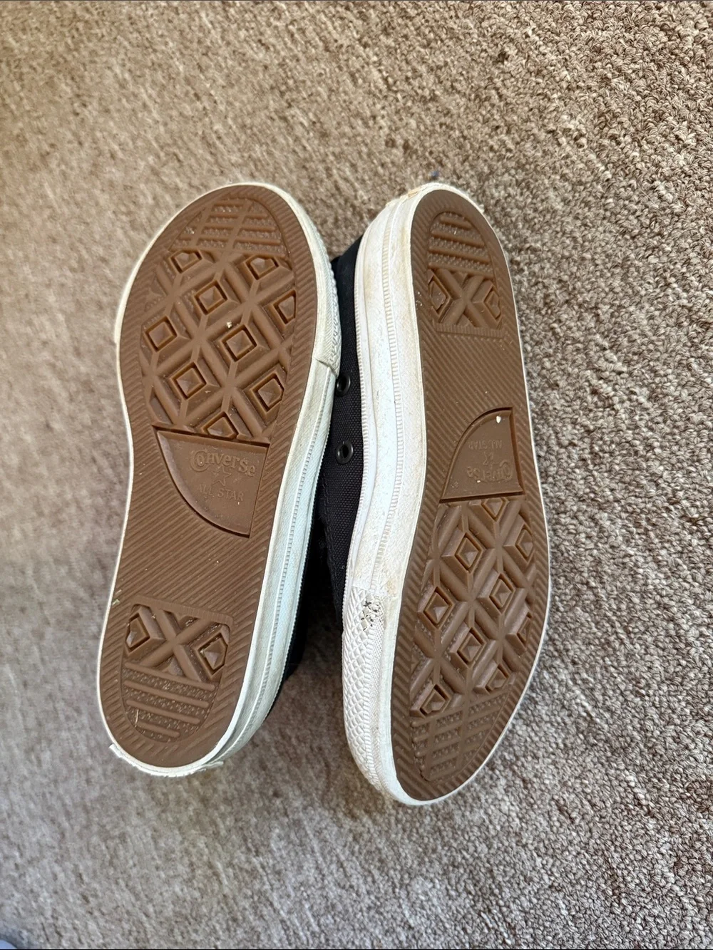 Kids Black High-Top Converse Sneakers - Lace-Up